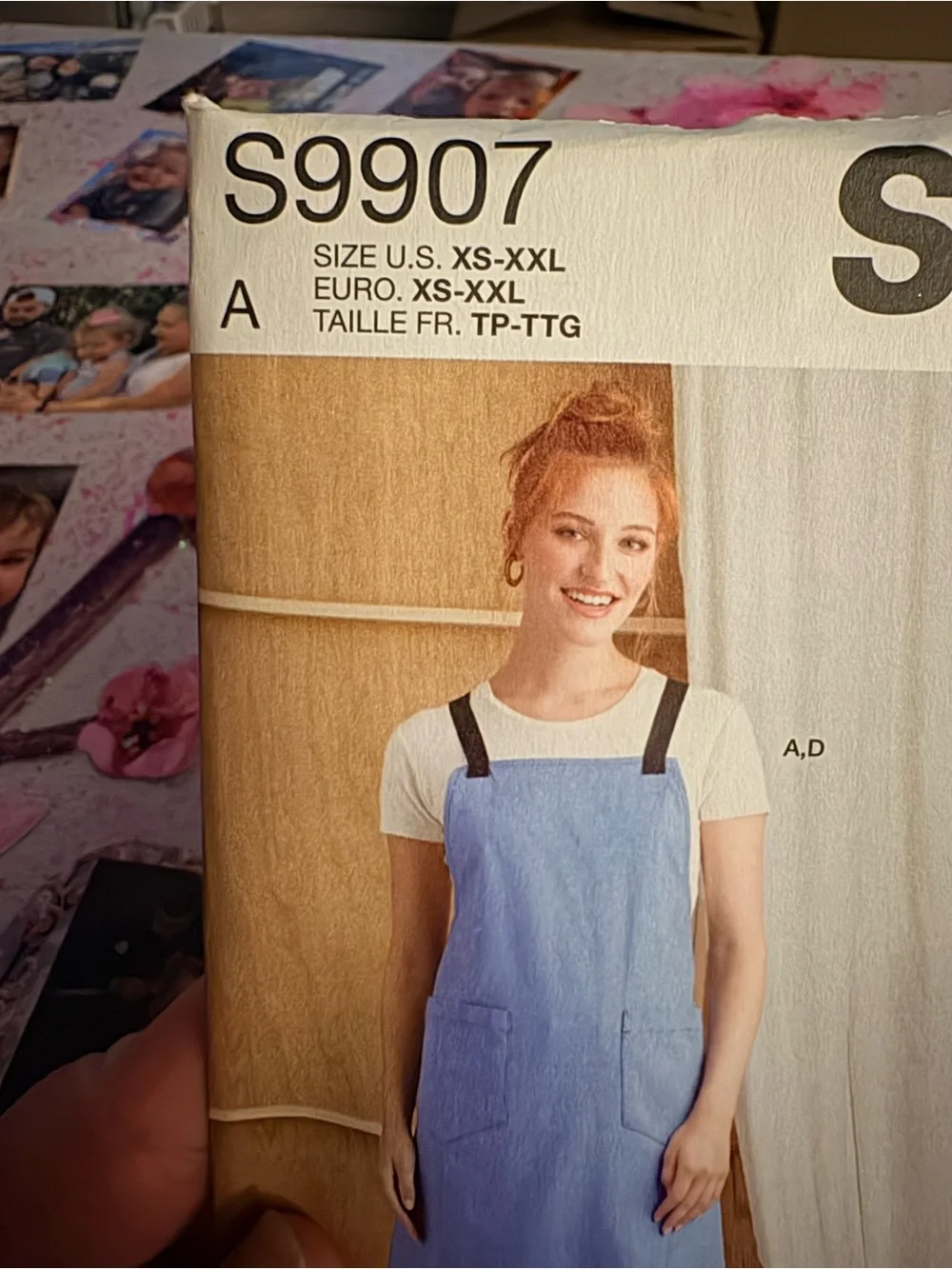 BN UNCUT SIMPLICITY 9907 A SEWING PATTERNS APRONS AND PANTS
